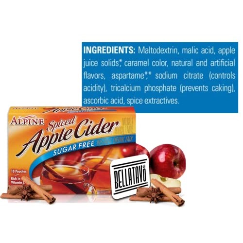 Sugar Free Apple Cider Mix Bundle. Includes Two-1.4 Oz Boxes of ...