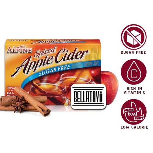 Sugar Free Apple Cider Mix Bundle. Includes Two-1.4 Oz Boxes of ...