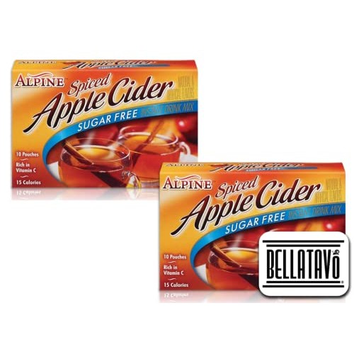 Sugar Free Apple Cider Mix Bundle. Includes Two-1.4 Oz Boxes of ...