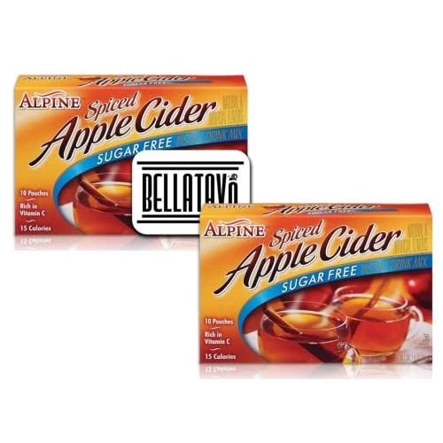 Sugar Free Apple Cider Mix Bundle. Includes Two-1.4 Oz Boxes of ...