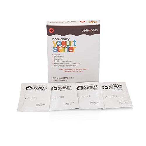 Non-Dairy Vegan No Sugar Added Plant Base Yogurt Starter With Li