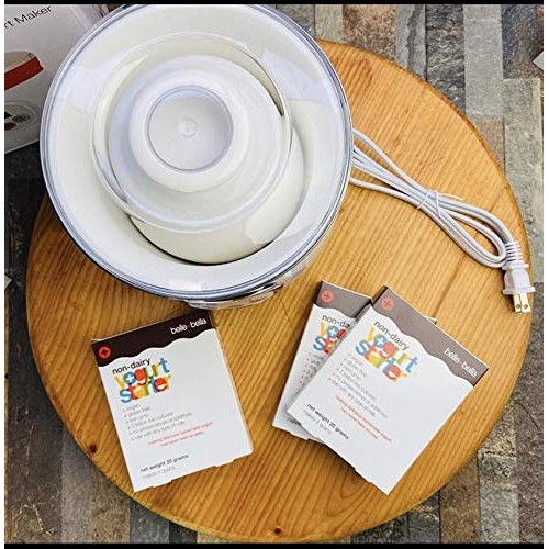 Non-Dairy Vegan No Sugar Added Plant Base Yogurt Starter With Li