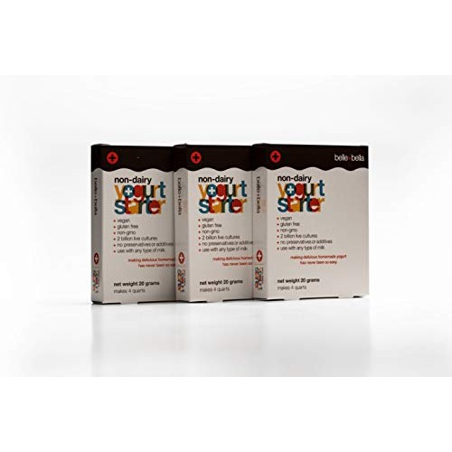 Non-Dairy Vegan No Sugar Added Plant Base Yogurt Starter With Li