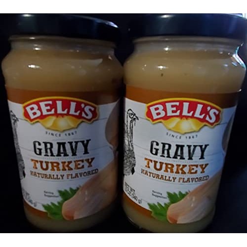 Bells Naturally Flavored Turkey Gravy Pack Of 2 Jars