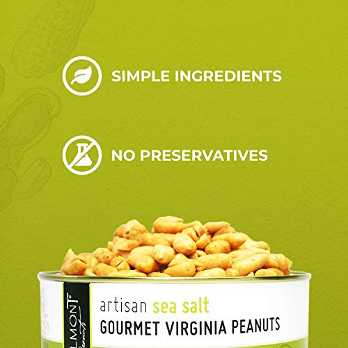 Belmont Peanuts Artisan Sea Salt Virginia Peanuts, 20Oz