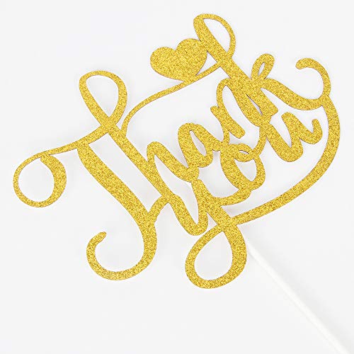 Thank You Cake Topper, Engagement &Amp; Wedding, Thanksgiving Day, B
