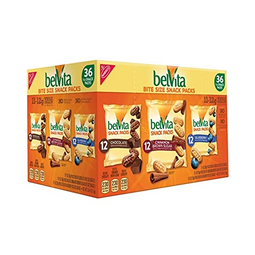 Belvita Bite Size Snack Packs, 36 Ct.
