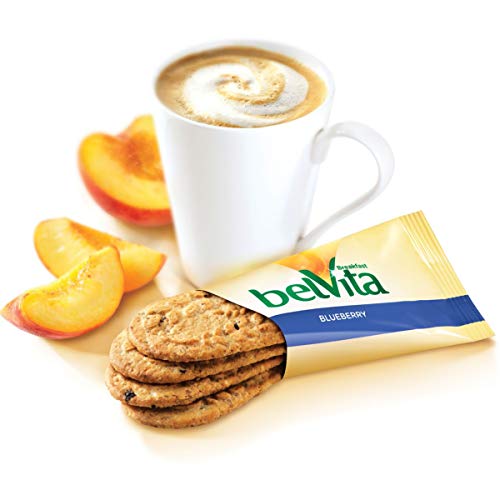 Belvita Blueberry Breakfast Biscuits, 12 Packs 4 Biscuits Per P