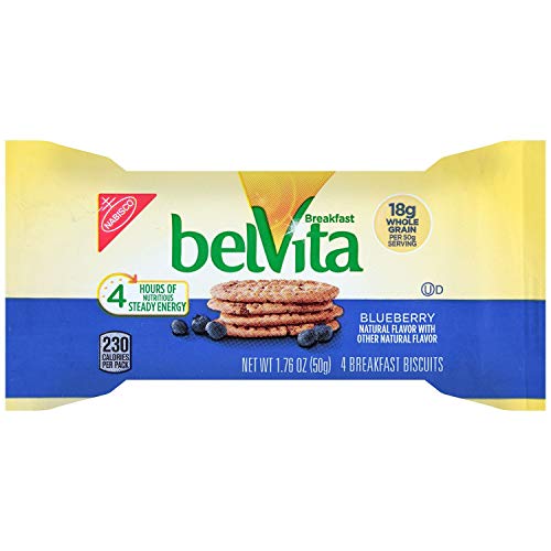 Belvita Blueberry Breakfast Biscuits, 20 Count Box, 2 Bl 12 Ounc