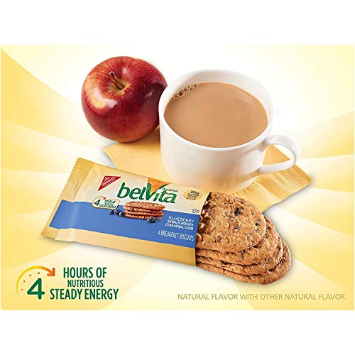 Belvita Blueberry Breakfast Biscuits, 20 Count Box, 2 Bl 12 Ounc