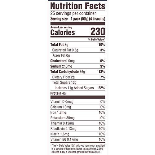Belvita Blueberry Breakfast Biscuits, 25 Ct.