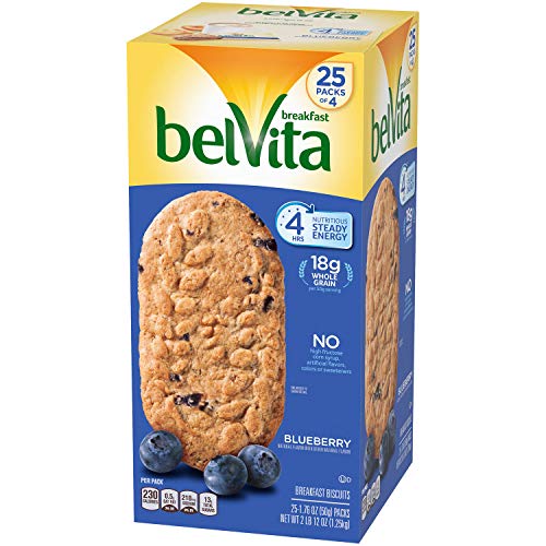 Belvita Blueberry Breakfast Biscuits, 25 Ct.