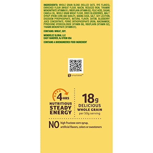 Belvita Blueberry Breakfast Biscuits, 5 Packs 4 Biscuits Per Pack