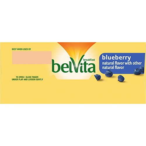 Belvita Blueberry Breakfast Biscuits, 5 Packs 4 Biscuits Per Pack