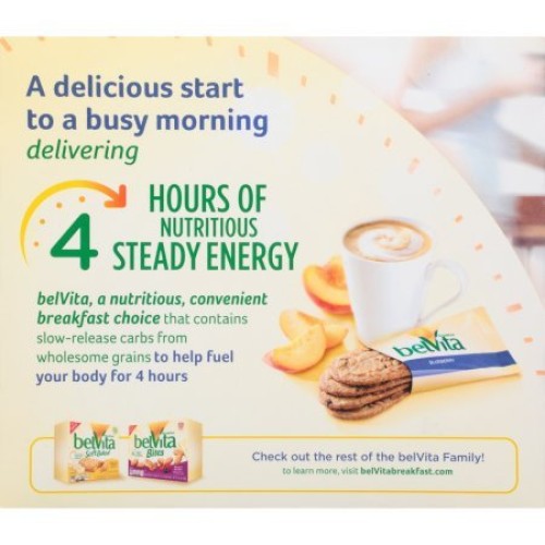 Belvita Breakfast Biscuits, Blueberry, 8.8 Ounce Pack Of 2