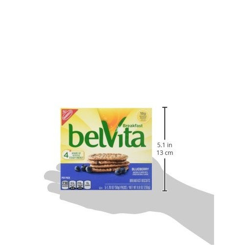 Belvita Breakfast Biscuits, Blueberry Breakfast Biscuits, 8.8 Oz