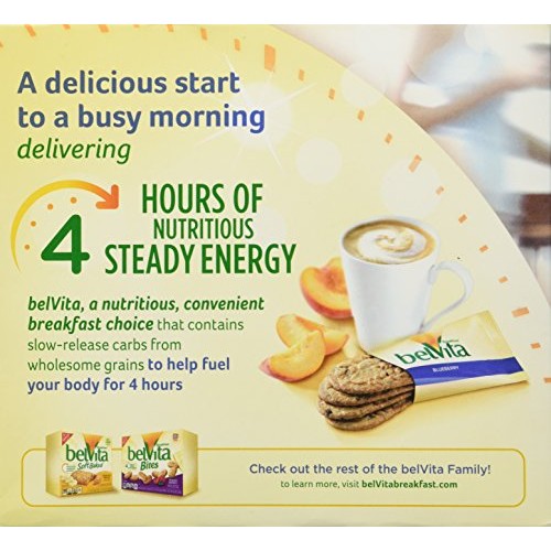 Belvita Breakfast Biscuits, Blueberry Breakfast Biscuits, 8.8 Oz