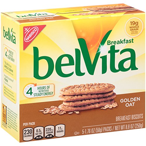 Belvita Breakfast Biscuits, Golden Oat, 8.8 Ounce Pack Of 3