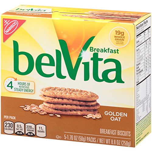 Belvita Breakfast Biscuits, Golden Oat, 8.8 Ounce Pack Of 3