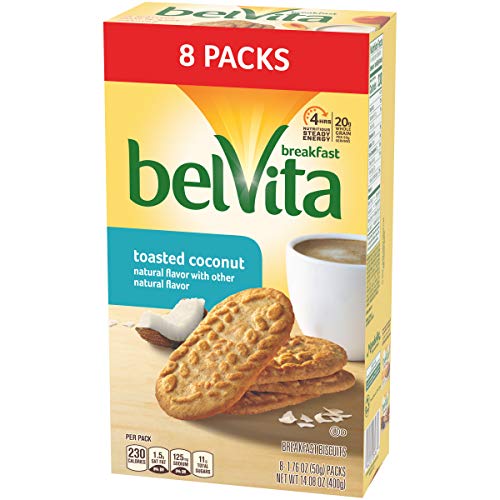 Belvita Breakfast Biscuits Packs 4 Biscuits Per Pack, Toasted Co
