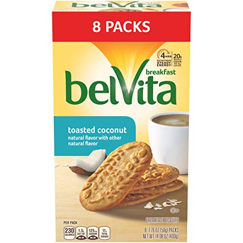 Belvita Breakfast Biscuits Packs 4 Biscuits Per Pack, Toasted Co