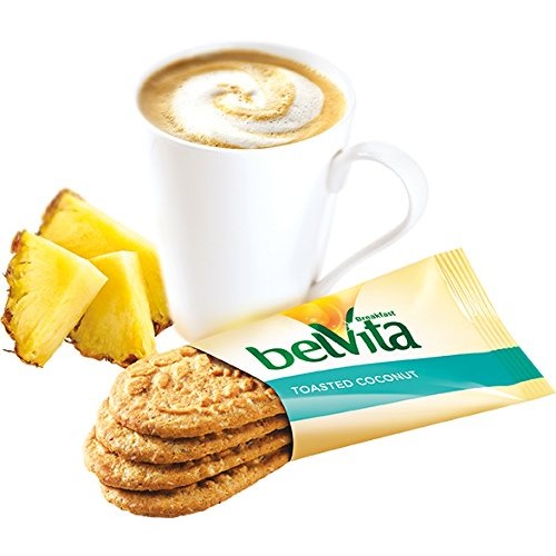 Belvita Breakfast Biscuits, Toasted Coconut, 8.8 Ounce