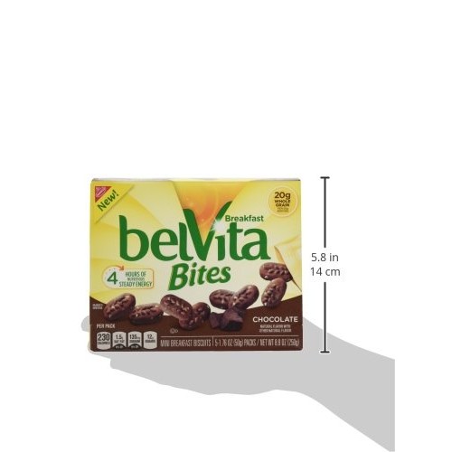Belvita Breakfast Bites Chocolate 8.8Oz/Pack 5 Count Pack Of 2