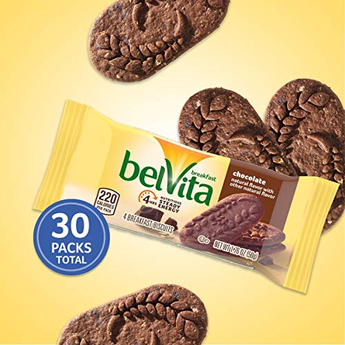 Belvita Chocolate Breakfast Biscuits, 6 Boxes Of 5 Packs 4 Bisc
