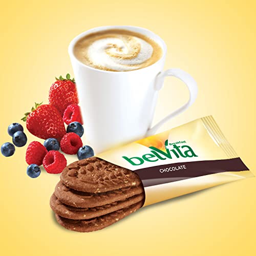 Belvita Chocolate Breakfast Biscuits, 6 Boxes Of 5 Packs 4 Bisc