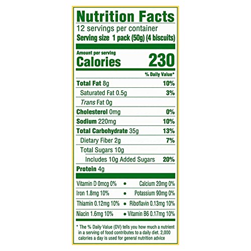 belVita Cinnamon Brown Sugar Breakfast Biscuits, 12 Packs 4 Bis...