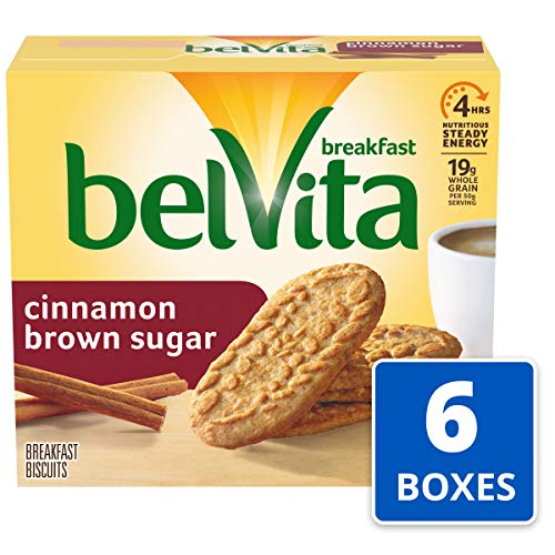 Belvita Cinnamon Brown Sugar Breakfast Biscuits, 6 Boxes Of 5 Pa