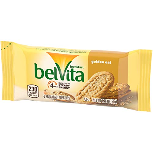 Belvita Golden Oat Breakfast Biscuits, 1 Pack 4 Biscuits Per Pack
