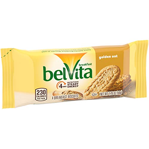 Belvita Golden Oat Breakfast Biscuits, 1 Pack 4 Biscuits Per Pack