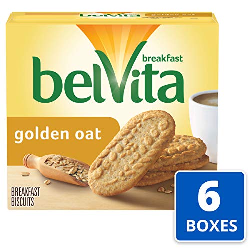 Belvita Golden Oat Breakfast Biscuits, 6 Boxes Of 5 Packs 4 Bis