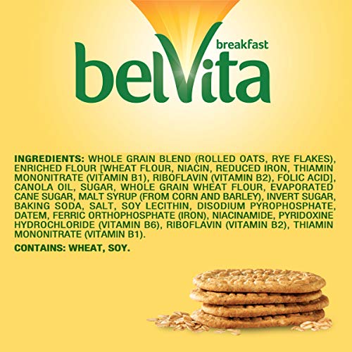 Belvita Golden Oat Breakfast Biscuits, 6 Boxes Of 5 Packs 4 Bis