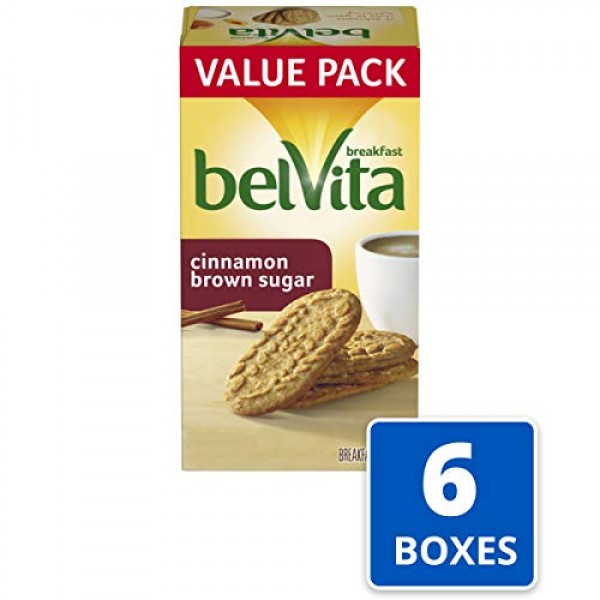 Belvita Sandwich Cinnamon Brown Sugar Breakfast Biscuits, 1 lb 5...