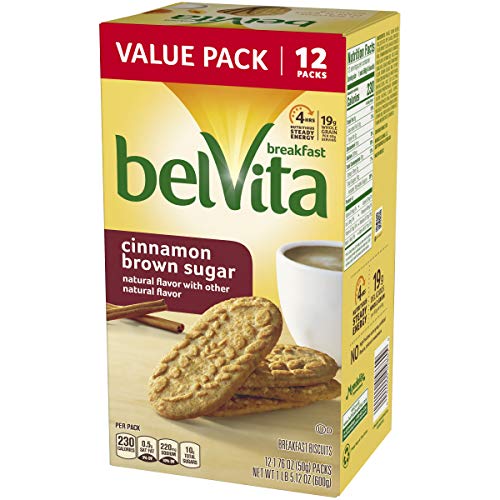 Belvita Sandwich Cinnamon Brown Sugar Breakfast Biscuits, 1 Lb 5