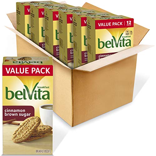 Belvita Sandwich Cinnamon Brown Sugar Breakfast Biscuits, 1 Lb 5