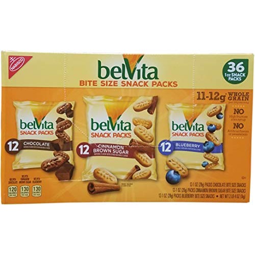 Belvita Snacks Variety Pack Limited Time Offer, 36 Ounce Pack O