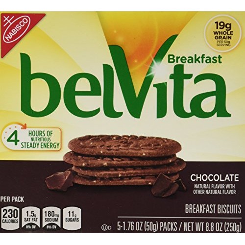 Belvita Whole Grain Chocolate Breakfast Biscuits 2 Boxes Of 5 S