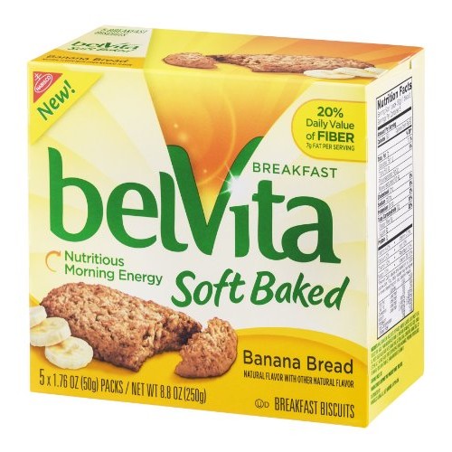 Belvita Soft Baked Breakfast Biscuit Banana Bread