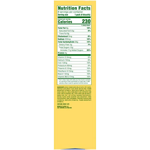 Mondelez Global Nabisco Belvita Breakfast Blueberry, 1.76 Ounce