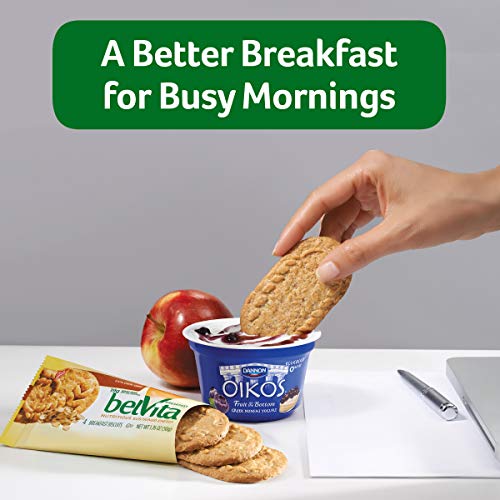 Belvita Cranberry Orange Breakfast Biscuits, 5 Packs 4 Biscuits