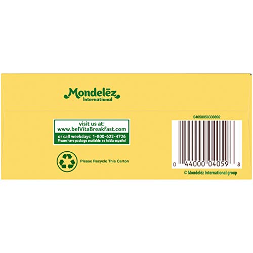 Belvita Cranberry Orange Breakfast Biscuits, 5 Packs 4 Biscuits