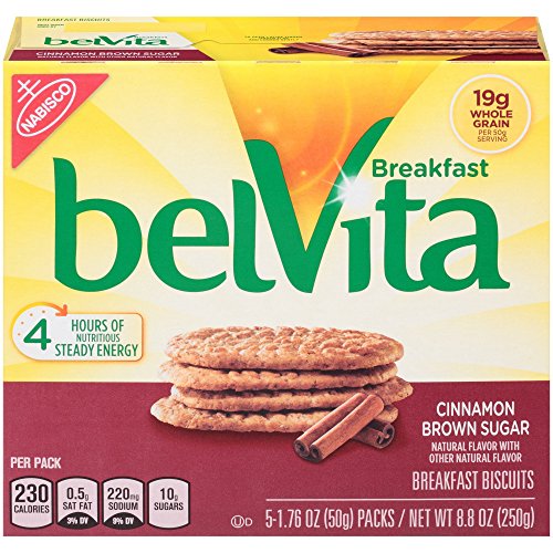 Nabisco Belvita Breakfast Biscuits Cinnamon Brown Sugar - 5 Count