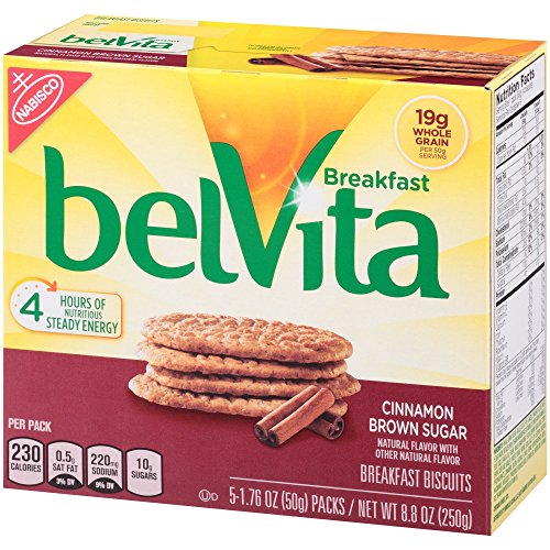 Nabisco Belvita Breakfast Biscuits Cinnamon Brown Sugar - 5 Count