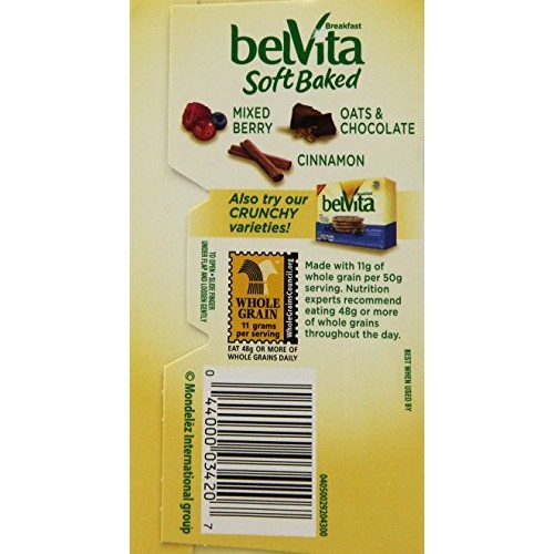 Nabisco, Belvita, Soft Baked, Banana Bread, 8.8Oz Box Pack Of 4