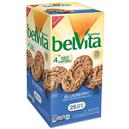 Belvita Blueberry Breakfast Biscuits, 25 Ct.