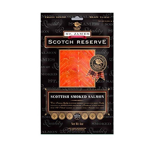 Scotch Reserve Scottish Smoked Salmon 1 Lb - Sliced &Amp; Skinless