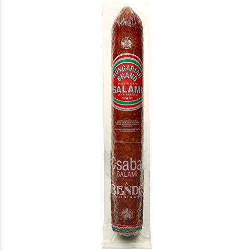 Bende Csabai Hungarian Brand Salami With Paprika - Long Appro